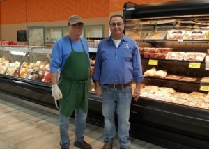 Keith and Farooq of Mediterranean Island Market in Grand Rapids, MI