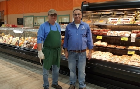 Keith and Farooq of Mediterranean Island Market in Grand Rapids, MI